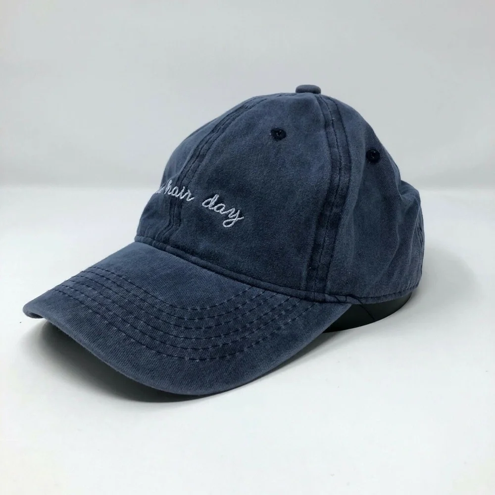 Bad Hair Day Strapback Slouch Dad Hat Bed Head